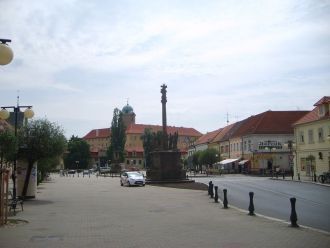 Улицы города Подебрады.