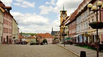 Подебрады. Чехия. Прогулка по городу.