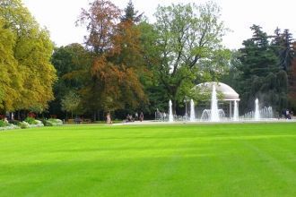 Парк.&nbsp;Подебрады, Чехия.