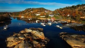 Саннефьорд, Норвегия.