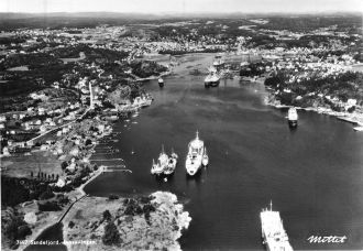 Сандефьорд. Фото середины ХХ века.