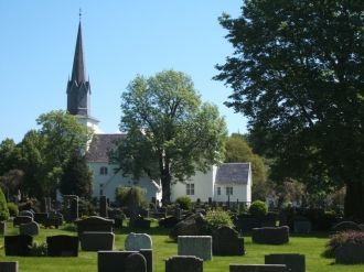 Сандарская церковь и кладбище, Сандефьор