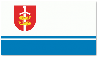 Флаг городжа Гдыня.