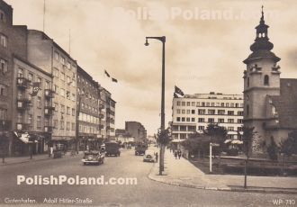 Старые фотографии города Гдыня, Польша.