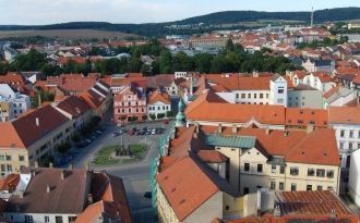 Писек с высоты.