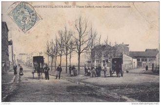 Историческое изображение Монтрёйя.