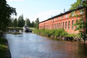 Старинная прядильная фабрика города&nbsp