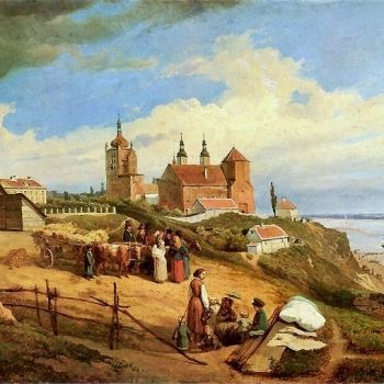 Плоцк в 1852 году, Войцех Герсон.