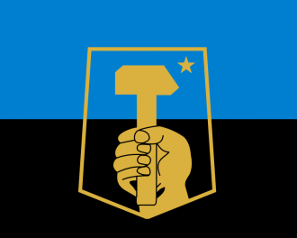 Флаг Донецка.
