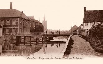 Город Арсхот в прошлом.