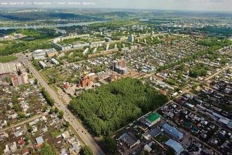 Кемерово с высоты.