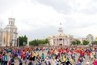 День России в Кемерово.