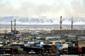 Норильск с высоты