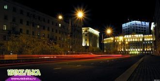 Ночной Норильск