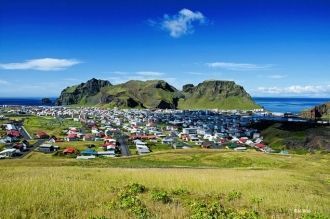 Панорама города Хеймаэй на одноименном о