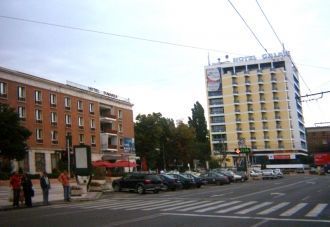 Улицы города Галац.