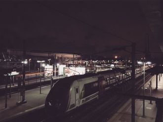 Аржантёй ночью.