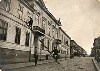 Город Евле на старых фото.