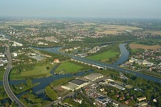 Минден с высоты.