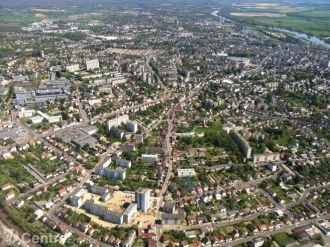 Невер, съемка с воздуха