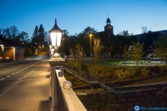 Норвегия. Вечерняя прогулка улицами Конг