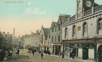 Исторческое изображение Аллоа.