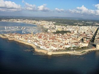 Аэросьемка Альгеро.