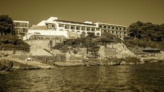 Старое фото.  Альгеро.