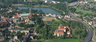 Гнезно с высоты птичьего полета