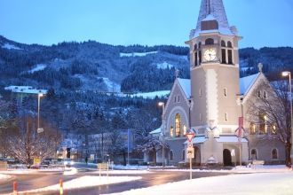 Достопримечательность Леобена.