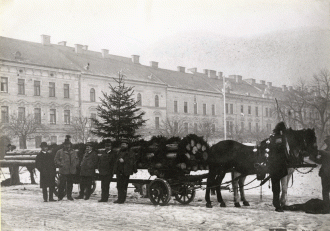 Историческое изображение Леобена.