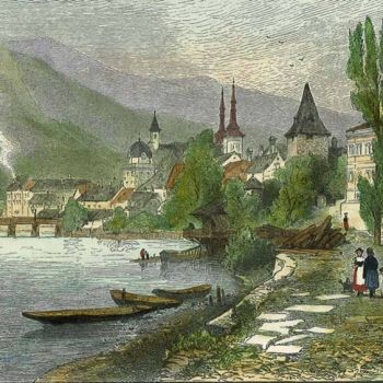 Леобен, 1880 год.