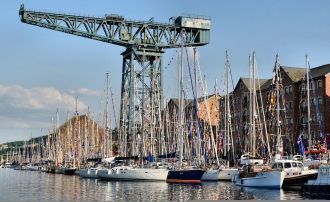 Набережная города Гринок.