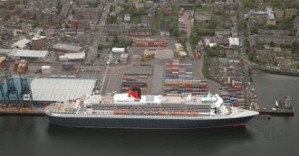 Порт города Гринок.