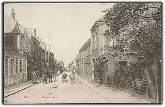 Историческое фото города Скиве.