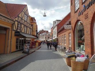 Одна из улиц Скиве.