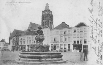 Город Ауденарде в прошлом.