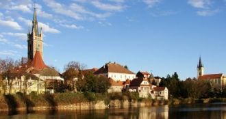 Вид на Часлав.