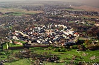 Замосць с высоты птичьего полета