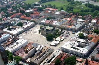 Новы-Сонч с высоты птичьего полета.