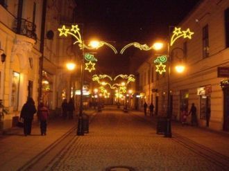 Новы-Сонч ночью.