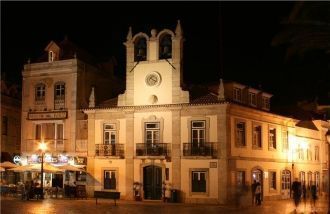 Кашкайш ночью.