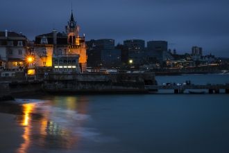 Кашкайш ночью.