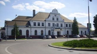 Железнодорожная станция города Бяла-Подл