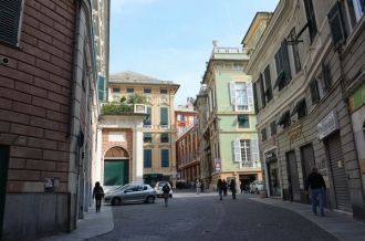 Улица Гарибальди в Генуе.