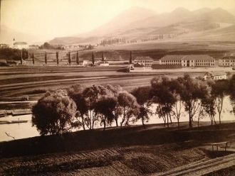 Город Ружомберок в прошлом.