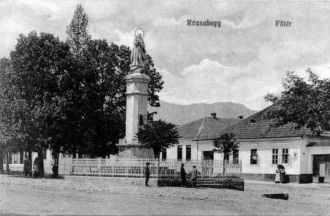 Город Ружомберок в прошлом.