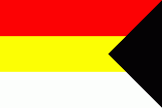 Флаг города Ружомберок.