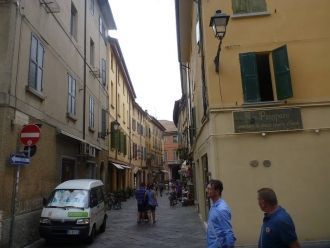 Улицы города Реджо-нель-Эмилия.