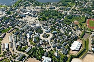 Хамина с высоты птичьего полета.